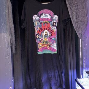 Torrid Led Zeppelin Split Side Tunic Tee Size 3